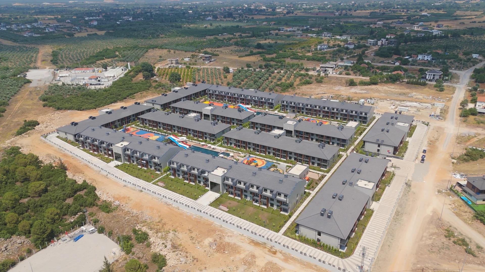 Havadan genel görünüm